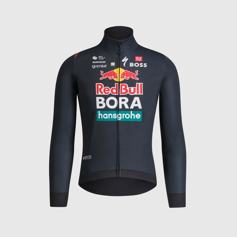 SPORTFUL Cyklistická vetruodolná bunda - REDBULL BORA HANSGROHE - modrá SPORTFUL Cyklistická vetruodolná bunda - REDBULL BORA HANSGROHE - modrá