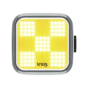 KNOG predné svetlo - BLINDER - žltá KNOG predné svetlo - BLINDER - žltá