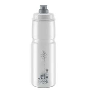 ELITE Cyklistická fľaša na vodu - JET GREEN 750 ml - transparentná ELITE Cyklistická fľaša na vodu - JET GREEN 750 ml - transparentná