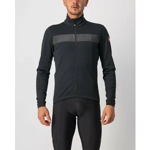 CASTELLI Cyklistická zateplená bunda - RADDOPPIA 3 - čierna CASTELLI Cyklistická zateplená bunda - RADDOPPIA 3 - čierna