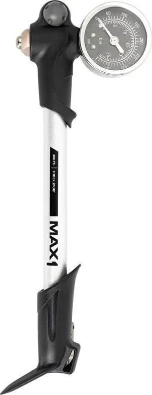 Šport a outdoor | Cyklistika | Cyklodoplnky | Pumpy - MAX1 Shock Sport 400 PSI s manometrom Šport a outdoor | Cyklistika | Cyklodoplnky | Pumpy - MAX1 Shock Sport 400 PSI s manometrom