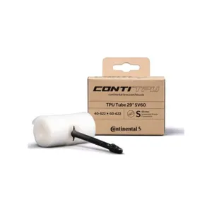 CONTINENTAL duša - TPU TUBE 29 SV60 - biela/čierna CONTINENTAL duša - TPU TUBE 29 SV60 - biela/čierna