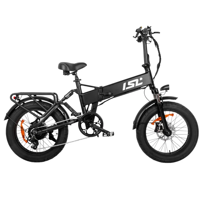 Skladací elektro fat bike ISL Baxom 840Wh 20" Black - 16,5" (170-205 cm) Skladací elektro fat bike ISL Baxom 840Wh 20" Black - 16,5" (170-205 cm)