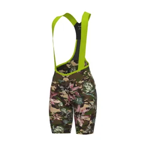 ALÉ Cyklistické nohavice krátke s trakmi - PR-E SAUVAGE - hnedá ALÉ Cyklistické nohavice krátke s trakmi - PR-E SAUVAGE - hnedá