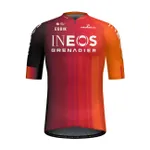 GOBIK Cyklistický dres s krátkym rukávom - ODYSSEY INEOS GRENADIERS 2025 - oranžová/červená GOBIK Cyklistický dres s krátkym rukávom - ODYSSEY INEOS GRENADIERS 2025 - oranžová/červená