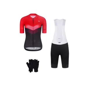 RIVANELLE Cyklistický mega set - ARROW II - čierna/červená RIVANELLE Cyklistický mega set - ARROW II - čierna/červená