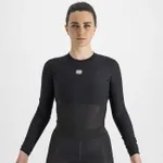 SPORTFUL Cyklistické tričko s dlhým rukávom - BODYFIT PRO WOMAN - čierna SPORTFUL Cyklistické tričko s dlhým rukávom - BODYFIT PRO WOMAN - čierna