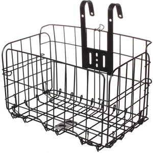 Šport a outdoor | Cyklistika | Cyklodoplnky | Košíky - Merco Basket Solid košík na riadidlá, čierny, multipack 2 ks Šport a outdoor | Cyklistika | Cyklodoplnky | Košíky - Merco Basket Solid košík na riadidlá, čierny, multipack 2 ks