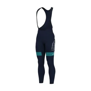 ALÉ Cyklistické nohavice dlhé s trakmi - BAHRAIN VICTORIOUS 2024 - modrá ALÉ Cyklistické nohavice dlhé s trakmi - BAHRAIN VICTORIOUS 2024 - modrá