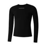 SHIMANO Cyklistické tričko s dlhým rukávom - VERTEX LONG - čierna SHIMANO Cyklistické tričko s dlhým rukávom - VERTEX LONG - čierna