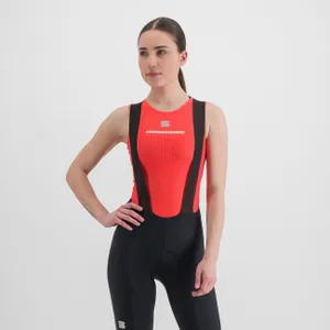 SPORTFUL Cyklistické tričko bez rukávov - PRO BASELAYER - červená SPORTFUL Cyklistické tričko bez rukávov - PRO BASELAYER - červená