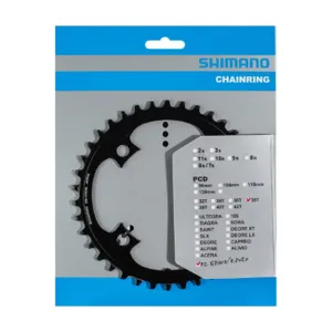 SHIMANO prevodník - STEPS SM-CRE80 38 - čierna SHIMANO prevodník - STEPS SM-CRE80 38 - čierna