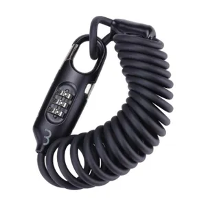 BBB zámok na bicykel - BBL-56 COILISAFE - čierna BBB zámok na bicykel - BBL-56 COILISAFE - čierna
