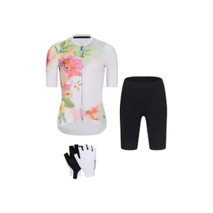 RIVANELLE Cyklistický mega set - FLOWERY LADY - biela/čierna/viacfarebná RIVANELLE Cyklistický mega set - FLOWERY LADY - biela/čierna/viacfarebná