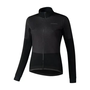 SHIMANO Cyklistická vetruodolná bunda - KAEDE WIND - čierna SHIMANO Cyklistická vetruodolná bunda - KAEDE WIND - čierna