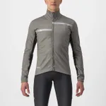 CASTELLI Cyklistická zateplená bunda - TRANSITION 2 - šedá CASTELLI Cyklistická zateplená bunda - TRANSITION 2 - šedá