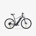 Trekingový bicykel - Trekingový elektrobicykel Riverside 520 E vysoký rám sivý Trekingový bicykel - Trekingový elektrobicykel Riverside 520 E vysoký rám sivý