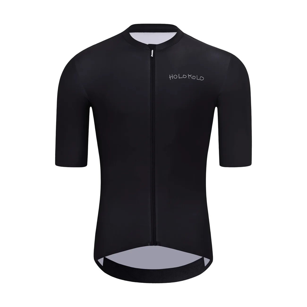 HOLOKOLO Cyklistický dres s krátkym rukávom - OCTOPUS - čierna/biela HOLOKOLO Cyklistický dres s krátkym rukávom - OCTOPUS - čierna/biela