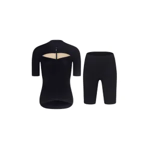 RIVANELLE Cyklistický krátky dres a krátke nohavice - GLAMOR - čierna RIVANELLE Cyklistický krátky dres a krátke nohavice - GLAMOR - čierna