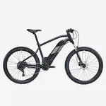 Športy > Cyklistika > Bicykle > Horské bicykle > Hardtail horské bicykle - Horský elektrobicykel E-ST 500 27,5" čierny Športy > Cyklistika > Bicykle > Horské bicykle > Hardtail horské bicykle - Horský elektrobicykel E-ST 500 27,5" čierny