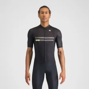 SPORTFUL Cyklistický dres s krátkym rukávom - STARLIGHT - čierna SPORTFUL Cyklistický dres s krátkym rukávom - STARLIGHT - čierna