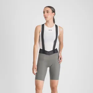 SPORTFUL Cyklistické nohavice krátke s trakmi - SRK W - šedá SPORTFUL Cyklistické nohavice krátke s trakmi - SRK W - šedá