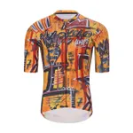HOLOKOLO Cyklistický dres s krátkym rukávom - WILDLY - žltá/viacfarebná HOLOKOLO Cyklistický dres s krátkym rukávom - WILDLY - žltá/viacfarebná