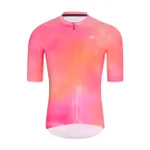 HOLOKOLO Cyklistický dres s krátkym rukávom - COSMA - oranžová/ružová HOLOKOLO Cyklistický dres s krátkym rukávom - COSMA - oranžová/ružová