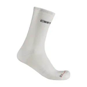CASTELLI Cyklistické ponožky klasické - DICIOTTO SOFT MERINO W - biela CASTELLI Cyklistické ponožky klasické - DICIOTTO SOFT MERINO W - biela