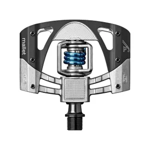 CRANKBROTHERS pedále - MALLET 3 - antracitová/modrá CRANKBROTHERS pedále - MALLET 3 - antracitová/modrá