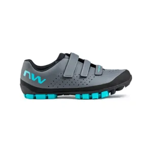NORTHWAVE Cyklistické tretry - HAMMER - šedá/tyrkysová NORTHWAVE Cyklistické tretry - HAMMER - šedá/tyrkysová