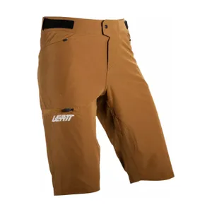 LEATT Cyklistické nohavice krátke bez trakov - MTB ENDURO 1.0 - hnedá LEATT Cyklistické nohavice krátke bez trakov - MTB ENDURO 1.0 - hnedá