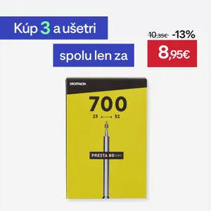 Športy > Cyklistika > Plášte a duše na bicykle > Cyklistické duše a ventily - Duša 700 × 23/32 s ventilom Presta 80 mm Športy > Cyklistika > Plášte a duše na bicykle > Cyklistické duše a ventily - Duša 700 × 23/32 s ventilom Presta 80 mm