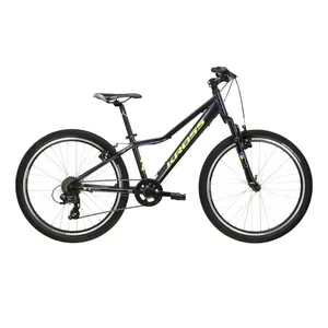 Kross Hexagon JR 1.0 námornícka modrá / žltá / lesk - S (12", 130-150 cm) Kross Hexagon JR 1.0 námornícka modrá / žltá / lesk - S (12", 130-150 cm)