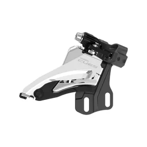 SHIMANO prešmyk - CUES U6000 E-TYPE - strieborná/čierna SHIMANO prešmyk - CUES U6000 E-TYPE - strieborná/čierna