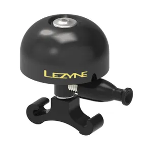 LEZYNE zvonček - CLASSIC BRASS SMALL - čierna LEZYNE zvonček - CLASSIC BRASS SMALL - čierna
