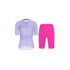 RIVANELLE Cyklistický krátky dres a krátke nohavice - GLAMOR - cyklamenová/fialová RIVANELLE Cyklistický krátky dres a krátke nohavice - GLAMOR - cyklamenová/fialová