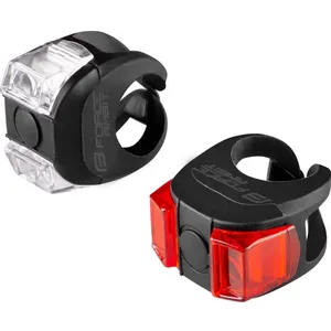 Šport a outdoor | Cyklistika | Cyklodoplnky | Svetlá - Blikačky súprava F AMBIT batériové, predné + zadné Šport a outdoor | Cyklistika | Cyklodoplnky | Svetlá - Blikačky súprava F AMBIT batériové, predné + zadné