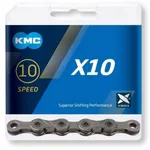 KMC X10 - 10 Speed , Reťaz, Velikosť: Univerzálna veľkosť KMC X10 - 10 Speed , Reťaz, Velikosť: Univerzálna veľkosť