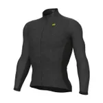 ALÉ Cyklistický dres s dlhým rukávom zimný - VELOCITY PLUS R-EV1 - antracitová ALÉ Cyklistický dres s dlhým rukávom zimný - VELOCITY PLUS R-EV1 - antracitová
