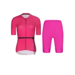 RIVANELLE Cyklistický krátky dres a krátke nohavice - LOVELY - cyklamenová/ružová RIVANELLE Cyklistický krátky dres a krátke nohavice - LOVELY - cyklamenová/ružová