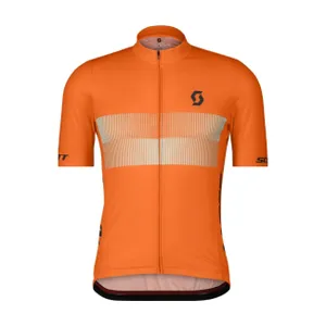 SCOTT Cyklistický dres s krátkym rukávom - TEAM 10 - oranžová SCOTT Cyklistický dres s krátkym rukávom - TEAM 10 - oranžová