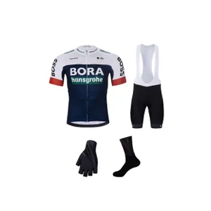 BONAVELO Cyklistický mega set - BORA 2025 - modrá/biela/čierna BONAVELO Cyklistický mega set - BORA 2025 - modrá/biela/čierna