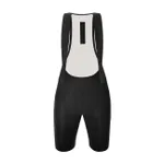 SANTINI Cyklistické nohavice krátke s trakmi - PLUSH - čierna SANTINI Cyklistické nohavice krátke s trakmi - PLUSH - čierna