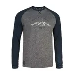 ROCDAY Cyklistický dres s dlhým rukávom letný - MOUNT - modrá/šedá ROCDAY Cyklistický dres s dlhým rukávom letný - MOUNT - modrá/šedá