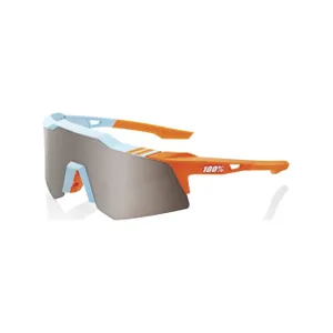 100% SPEEDLAB Cyklistické okuliare - SPEEDCRAFT XS - svetlo modrá/oranžová 100% SPEEDLAB Cyklistické okuliare - SPEEDCRAFT XS - svetlo modrá/oranžová