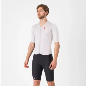 CASTELLI Cyklistická kombinéza - FREE SANREMO 3 - biela/čierna CASTELLI Cyklistická kombinéza - FREE SANREMO 3 - biela/čierna
