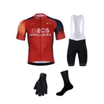 BONAVELO Cyklistický mega set - INEOS GRENADIERS %2725 - červená/čierna/modrá BONAVELO Cyklistický mega set - INEOS GRENADIERS %2725 - červená/čierna/modrá