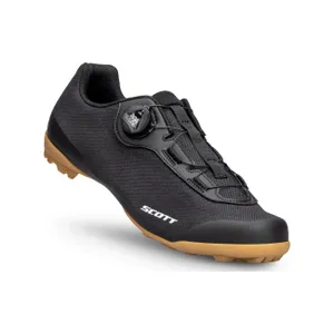 SCOTT Cyklistické tretry - GRAVEL PRO - biela/čierna SCOTT Cyklistické tretry - GRAVEL PRO - biela/čierna
