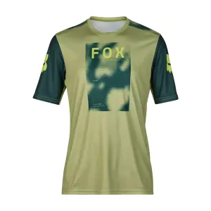 FOX Cyklistický dres s krátkym rukávom - RANGER RACE TAUNT - zelená FOX Cyklistický dres s krátkym rukávom - RANGER RACE TAUNT - zelená